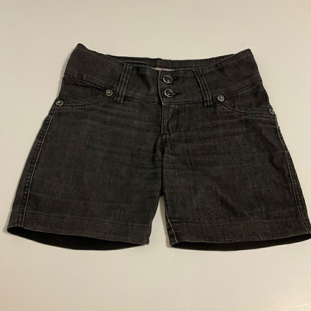 TrippyZ Black Festival sparkle Shorts. Y2K. Size L/40. So Cool